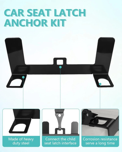 Car seat latch anchor child - seat,