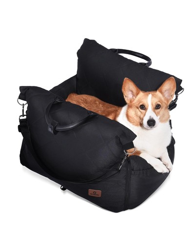 Dog car seat - seat, up