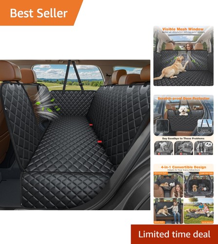 Safety first dog car - car, seat
